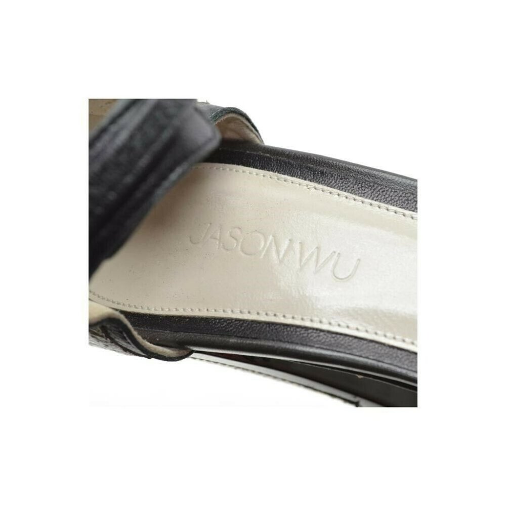 Jason Wu Open Toe Ankle Strap Platform Heels Sz 38 - image 6